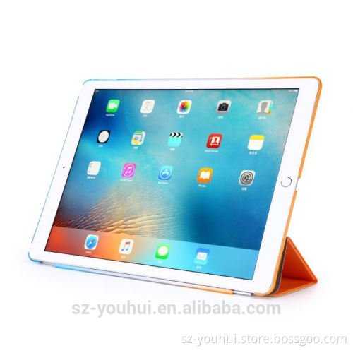 OEM/ODM manufacturer rainbow color two card slots case for ipad pro 12.9